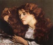 Gustave Courbet Portrait de JO.La Belle Irlandaise oil painting reproduction